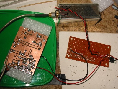 main board part assembled