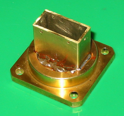 Feed horn waveguide