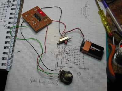 testing bar display