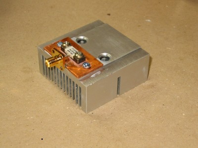 microwave load assembled