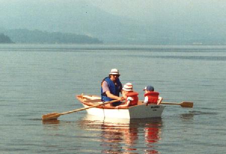 [on Loch Lomond (20kb)]